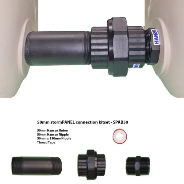STORMPANEL BASE CONNECTION KIT - 50MM