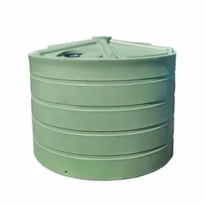 Large rainwater storage tank for a rural New Zealand property