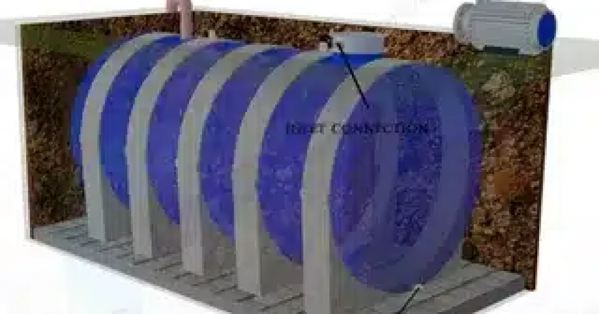 Underground water tank installed beneath a residential property in New Zealand for rainwater harvesting and efficient water storage.